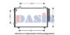AKS DASIS 212025N Condenser, air conditioning